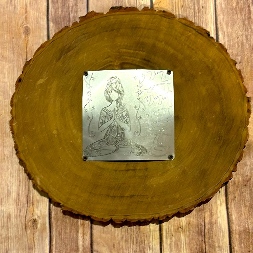 Handmade great for 🧘‍♀️ or in exercise studio or mediation room decor